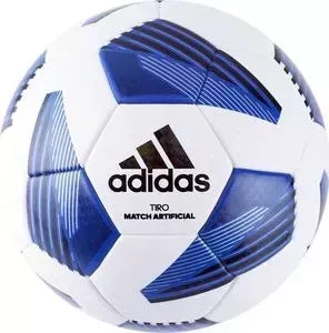 Мяч футбольный ADIDAS Tiro Lge Art FS0387, р.4, ТПУ, 32 пан., термосшивка, бело-синий