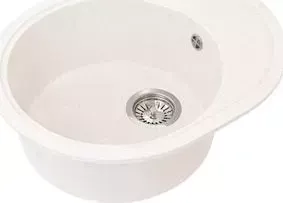 Мойка кухонная Granstones GS-18k белая (GS-18k-331)