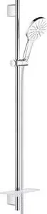 Душевой гарнитур Grohe Rainshower SmartActive с полочкой, белая луна (26579LS0)