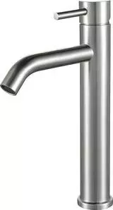 Смеситель для раковины AQUANET AF210-11S Steel высокий (242967)