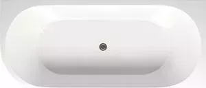Акриловая ванна AQUANET Elegant B 180х80 белая матовая Matt Finish (260055)