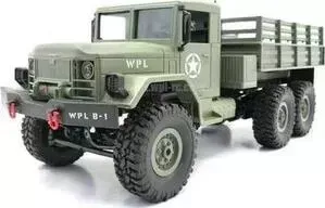 Радиоуправляемая машина WPL военный грузовик (зеленый) 6WD 2.4G 1/16 KIT - B-16KM-G
