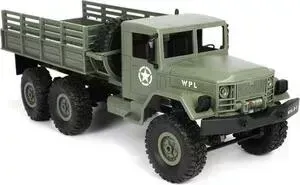 Радиоуправляемая машина WPL военный грузовик (зеленый) 6WD 2.4G 1/16 RTR - B-16-GREEN