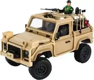 Радиоуправляемая машина MN MODEL англ. пикап Defender спецназ рейнджеров (песочн) 4WD 2.4G 1/12 RTR - MN-96Y