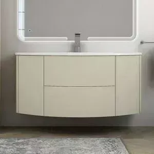 Тумба под раковину CEZARES Eden 121 с двух сторон Grigio natura (54417)