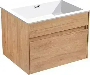 Тумба под раковину Vincea Chiara 60 весная, Y.Oak (VMC-1C600YO)