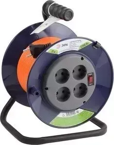 Удлинитель ЭРА силовой RPx-4s-2x1.0-20m Б0043050