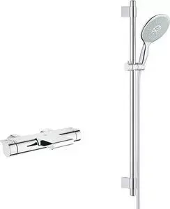 Термостат для ванны Grohe Grohtherm 2000 с душевым гарнитуром, хром (34174001, 27750000)