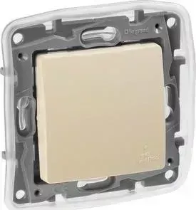 Переключатель Legrand одноклавишный Etika 10A 250V слоновая кость 672300