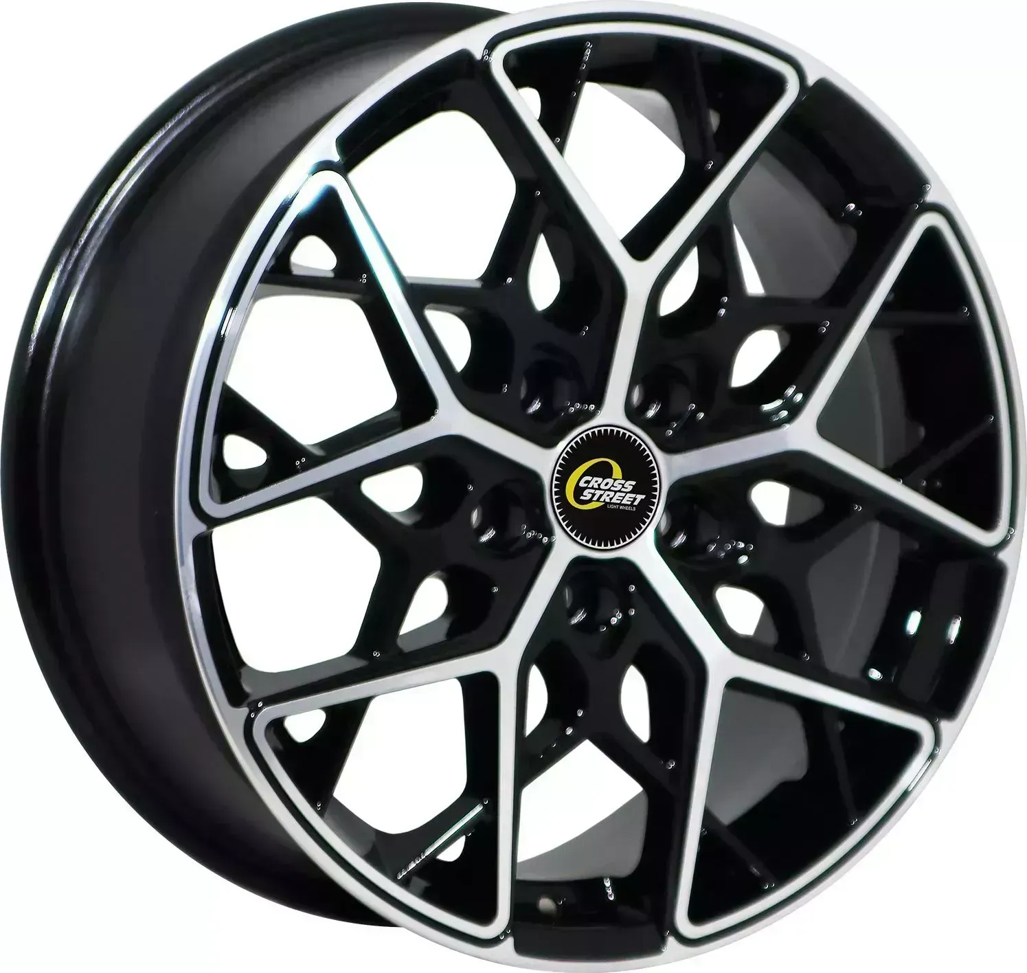 Диск автомобильный CROSS STREET CR-20 CROSS STREET 7X17/5X114.3 ET48.5 D67.1 BKF