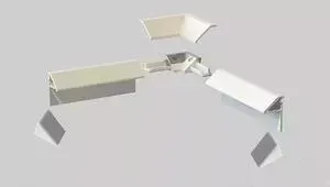 Бордюр ALTASAN для душевого поддона KDP 2х120