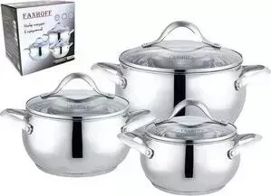 Набор посуды FANHOFF 6 предметов FH-68428