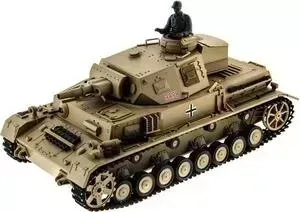 Радиоуправляемый танк Heng Long DAK Panzerkampfwagen IV Ausf F-1 масштаб 1:16 2.4G - 3858-1 V6.0