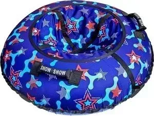 Ватрушка надувная RT Тюбинг Snow Star Blue автокамера, диаметр 118 см