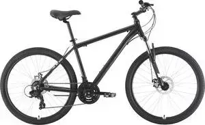 Велосипед STARK Indy 26.1 D Shimano (2021) черный/черный 16"