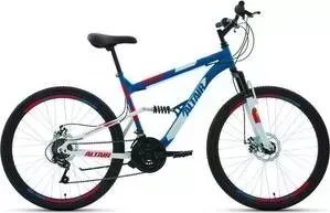 Велосипед Altair MTB FS 26 2.0 disc (2020) 18 синий\красный