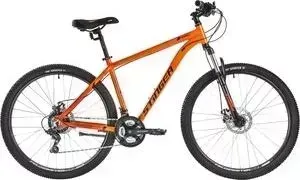 Велосипед STINGER Element Evo 27.5 (2021) оранжевый 20"