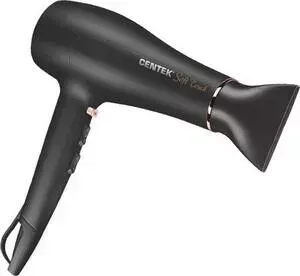 Фен CENTEK CT-2240 черный/золотой