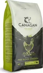 Сухой корм CANAGAN GF Free-Run Chicken, 2 кг, для собак мелких пород, Цыпленок (100.011)
