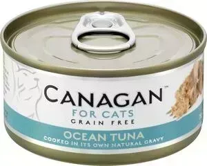 Консервы CANAGAN для кошек, Океанический Тунец, 75 г (100.3.001)