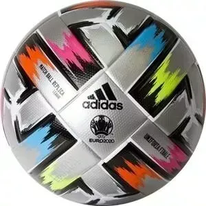 Мяч футбольный ADIDAS Uniforia Finale 20 Lge арт. FT8305, р.4, 8пан, ТПУ, термосшивка, серебр-мультиколор