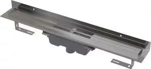 Душевой лоток AlcaPlast Wall для цельной решетки с воротником к стене (APZ1016-950)
