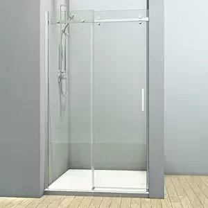 Душевая дверь Veconi Vianno 120x195 стекло прозрачное, профиль хром (VN74-120-01-C4)