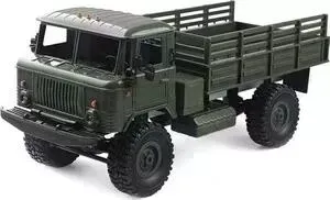 Радиоуправляемая машина MN MODEL ГАЗ-66 грузовая (зеленая) 4WD 2.4G 1/16 RTR - MN-66C