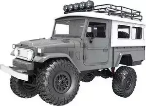 Радиоуправляемая машина MN MODEL японский внедорожник FJ45 (серый) 4WD 2.4G 1/12 RTR - MN-40G
