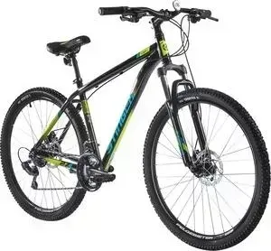 Велосипед STINGER Element Evo 27.5 (2021) черный 18"