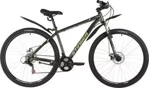 Велосипед STINGER 29 Caiman D (2021) зеленый 22"