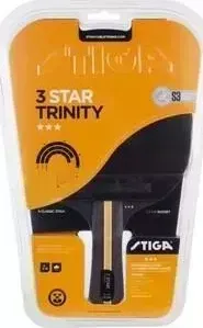 Ракетка для настольного тенниса STIGA Trinity WRB 3***, арт. 1213-3616-01, трениров, накл. 2,0 мм ITTF, конич. ручка