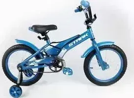 Велосипед STARK Tanuki 16" Boy голубой/белый