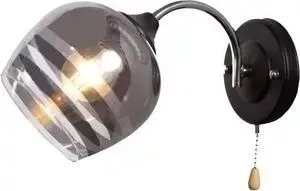 Бра Imex MD.0889-1-W BK+CH 1*60Вт E27