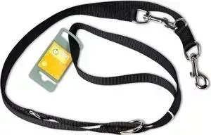 Поводок Hunter -перестежка Smart Dog Training Leash Ecco Sport 20/200 нейлон черный для собак