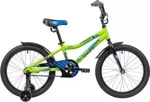 Двухколесный велосипед NOVATRACK 20" CRON зеленый