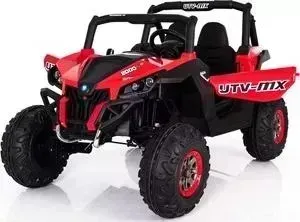 Двухместный полноприводный электромобиль XMX Red UTV-MX Buggy 12V 2.4G - 603