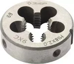 Плашка ЗУБР Мастер круглая ручная М14x2 (4-28022-14-2.0)