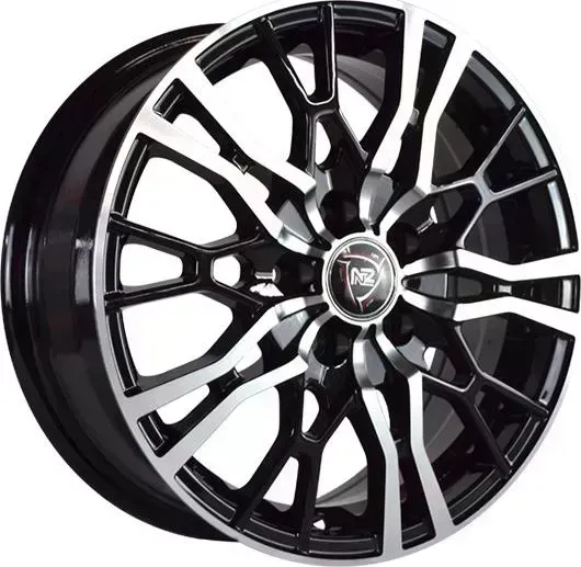 Диск автомобильный РаспродажаУценка SH658 NZ 7X17/5X100 ET48 D56.1 BKF*(Дефект ЛКП)