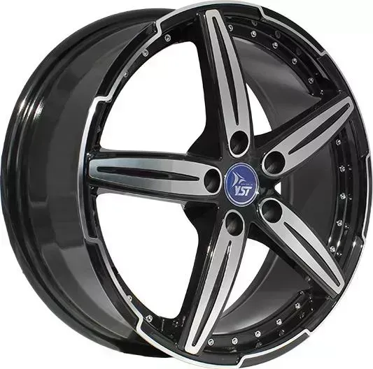 Диск автомобильный РаспродажаУценка X-22 YST 6.5X16/4X100 ET52 D54.1 BKF*(Дефект ЛКП)