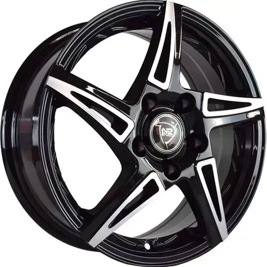 Диск автомобильный РаспродажаУценка SH661 NZ 6.5X16/5X105 ET39 D56.6 BKF*(Дефект ЛКП)