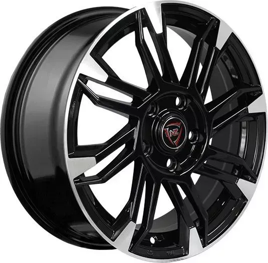 Диск автомобильный РаспродажаУценка F-8 NZ 6.5X16/5X114.3 ET46 D67.1 BKPS*(Дефект ЛКП)