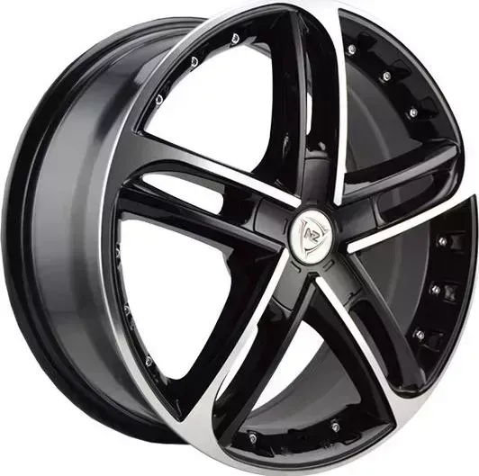 Диск автомобильный РаспродажаУценка SH676 NZ 8X18/5X112 ET39 D66.6 BKF*(Дефект ЛКП)