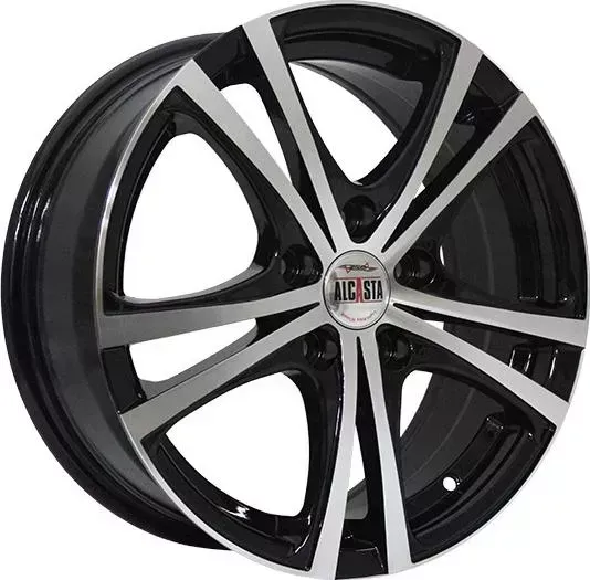 Диск автомобильный РаспродажаУценка M05 ALCASTA 6.5X16/5X114.3 ET38 D67.1 BKF*(Дефект ЛКП)
