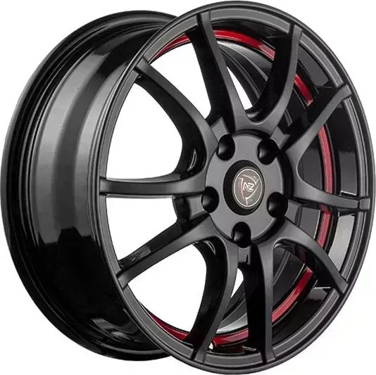 Диск автомобильный РаспродажаУценка F-43 NZ 6X15/4X98 ET35 D58.6 BKBSI*(Механические повреждения)