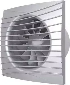 Вентилятор DICITI Silent D125 с обратным клапаном (SILENT 5C gray metal)