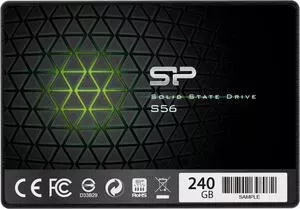SSD накопитель SILICON POWER 240GB S56, 2.5&quot;, SATA III [R/W - 560/530 MB/s] TLC