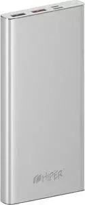 Внешний аккумулятор Hiper MPX10000 Li-Pol 10000mAh silver