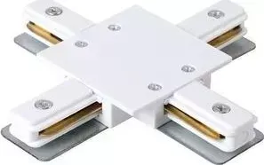 Коннектор Crystal Lux X -образный CLT 0.2211 04 WH