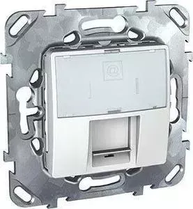 Розетка Schneider Electric компьютерная RJ45 Unica MGU5.425.18ZD